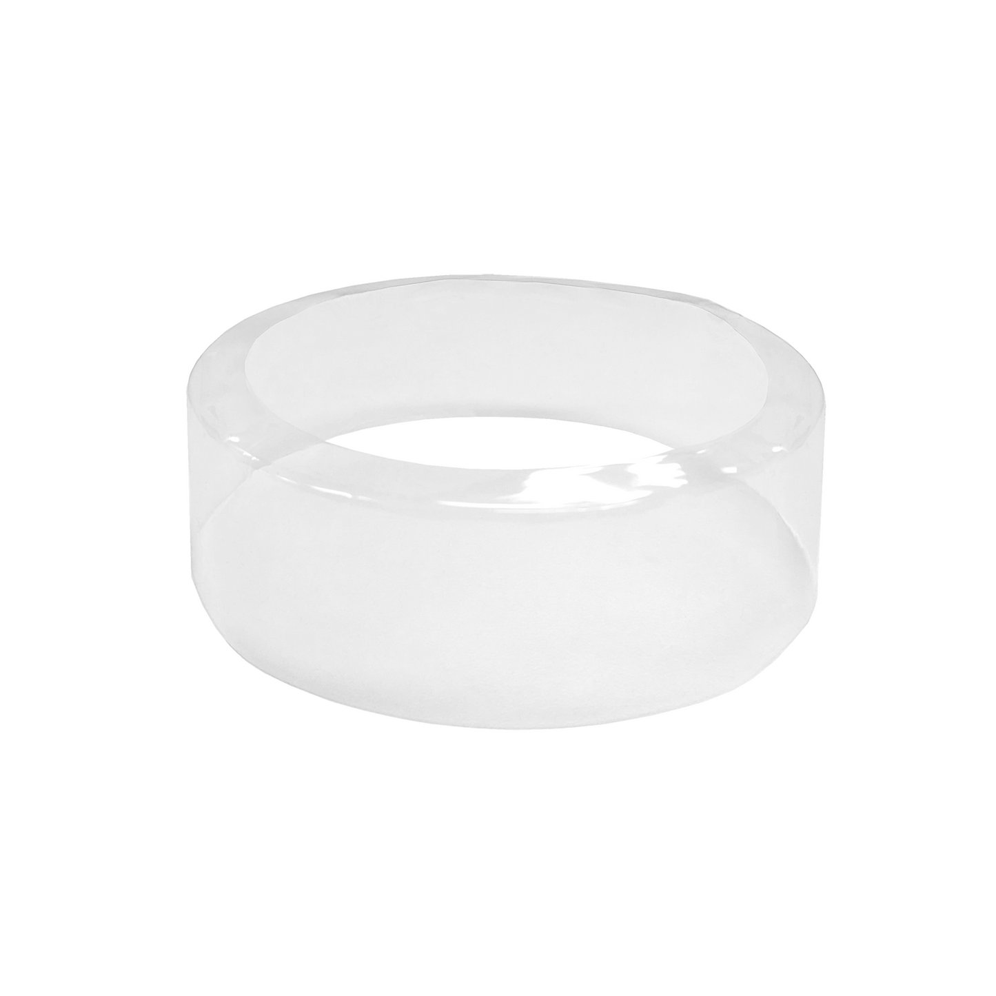 Clear Round Preform Band 117mm Diameter x 40mm Skirt (4,000pcs)