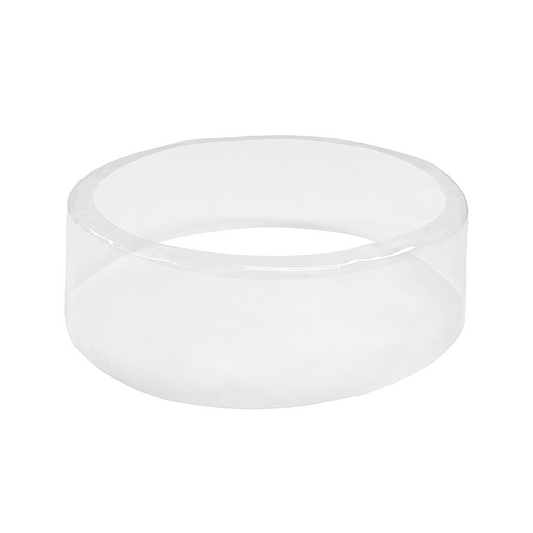 Clear Round Preform Band 129mm Diameter x 40mm Skirt (4,000pcs)
