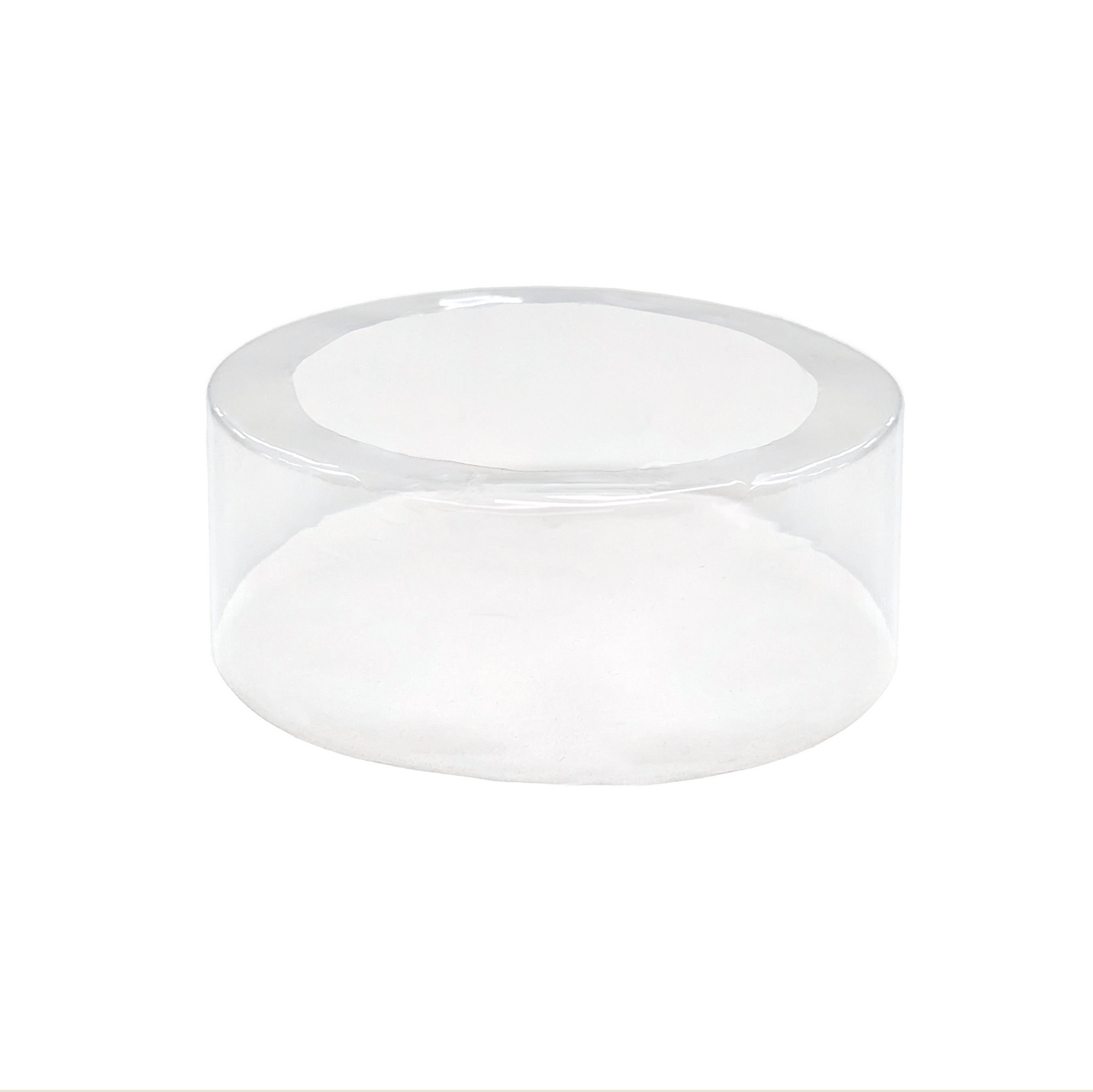 Clear Round Preform Band 75mm Diameter x 28mm Skirt (5,000pcs)