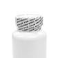 Clear 'Sealed for Your Protection' Perforated Shrink Band 77mm Layflat x 25mm Cut Length (250pcs)