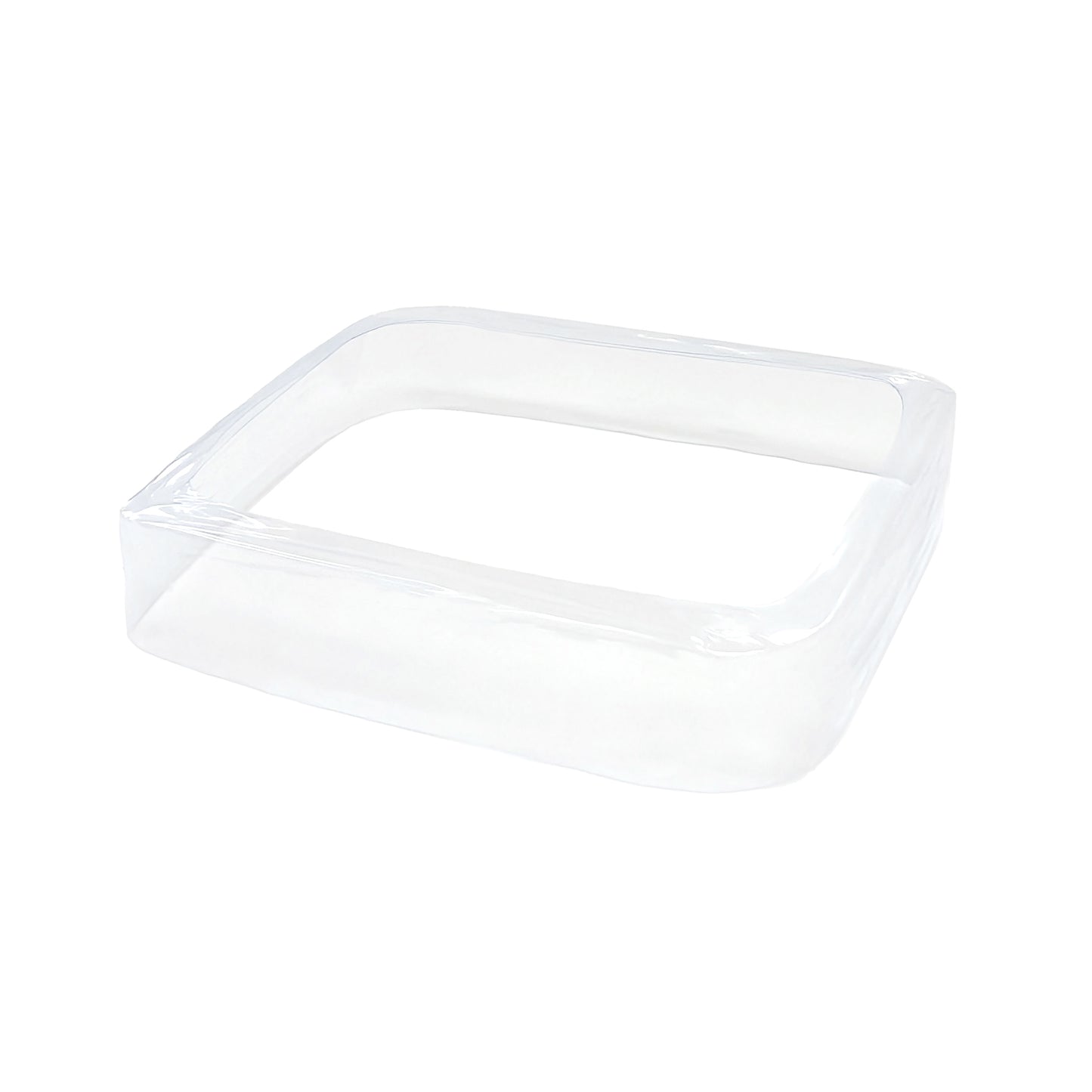 Clear Semi-Rounded Rectangular Preform Bands