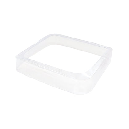 Clear Perforated Semi-Rounded Rectangular Preform Bands