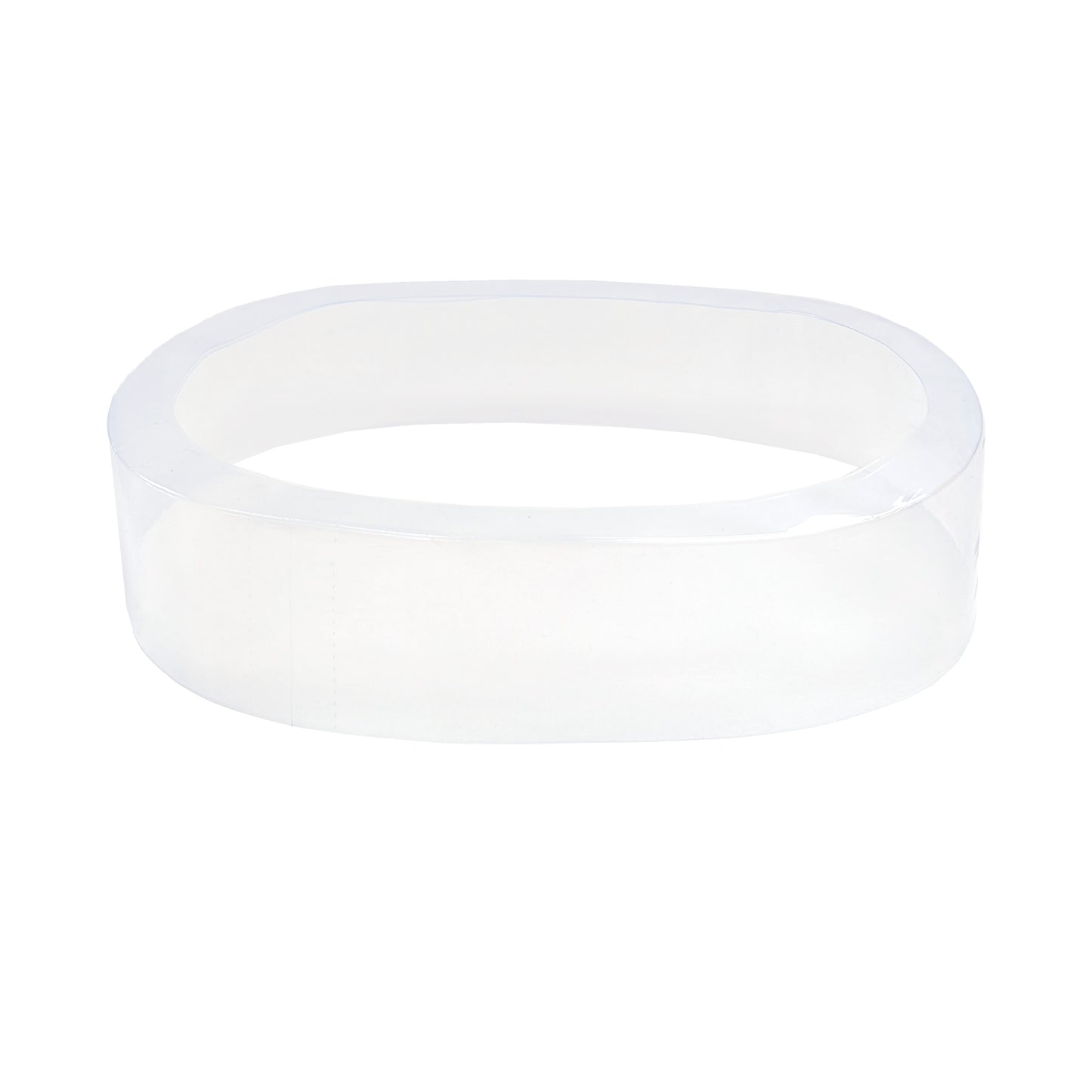Clear Perforated Oval Preform Bands