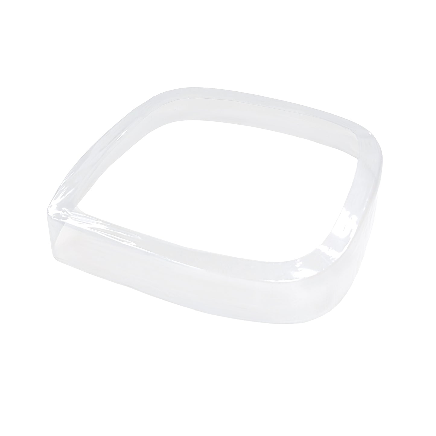 Clear Perforated 3/4 Rounded Rectangular Preform Bands