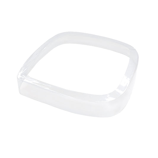 Clear Perforated 3/4 Rounded Rectangular Preform Bands