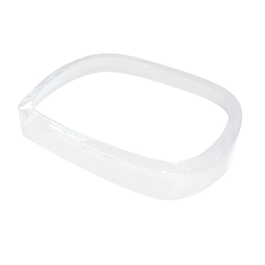 Clear 3/4 Rounded Rectangular Preform Bands