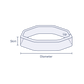Clear Octagonal Preform Bands