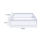 Clear Rectangular Preform Bands