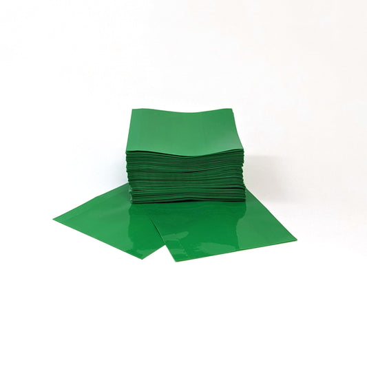 Green Perforated Shrink Band 48mm Layflat x 52mm Cut Length (250pcs)