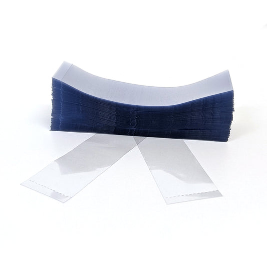 Clear Perforated Shrink Band 105mm Layflat x 28mm Cut Length (250pcs)