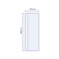 Clear Perforated Shrink Band 140mm Layflat x 380mm Cut Length (250pcs)