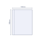 Clear Perforated Shrink Band 142mm Layflat x 180mm Cut Length (250pcs)