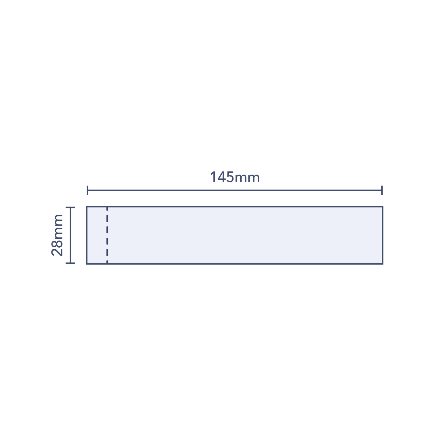 Clear Perforated Shrink Band 145mm Layflat x 28mm Cut Length (250pcs)