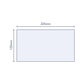 Clear Shrink Band 225mm Layflat x 125mm Cut Length (250pcs)