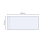 Clear Perforated Shrink Band 285mm Layflat x 121mm Cut Length (250pcs)