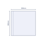 Clear Perforated Shrink Band 300mm Layflat x 300mm Cut Length (250pcs)