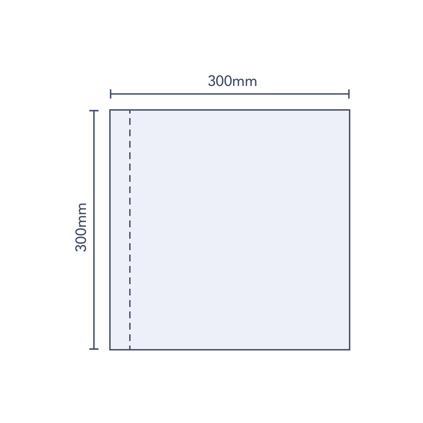 Clear Perforated Shrink Band 300mm Layflat x 300mm Cut Length (250pcs)